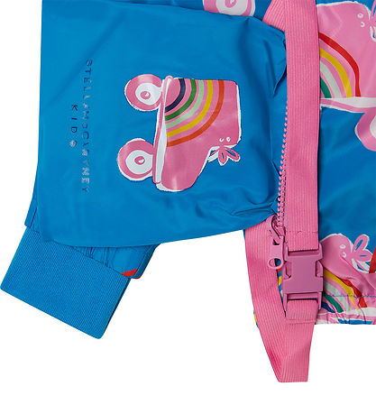 Stella McCartney Kids Jacke - Blau m. Rollschuhe
