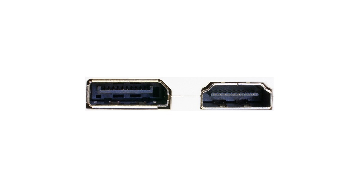 DeLOCKMini DisplayPort naar DisplayPort / HDMI / DVI adapter  (Wit)