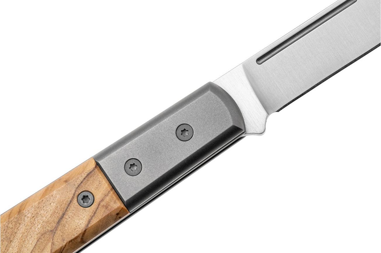 LionSteel Dom Barlow CK0115-UL Olijfhout, zakmes