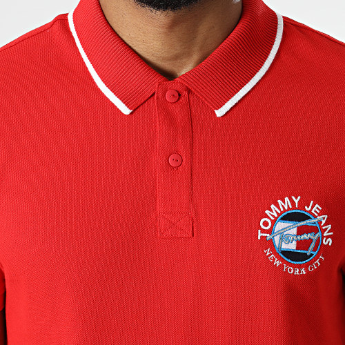 Polo Manches Courtes Timeless 1340 Rouge