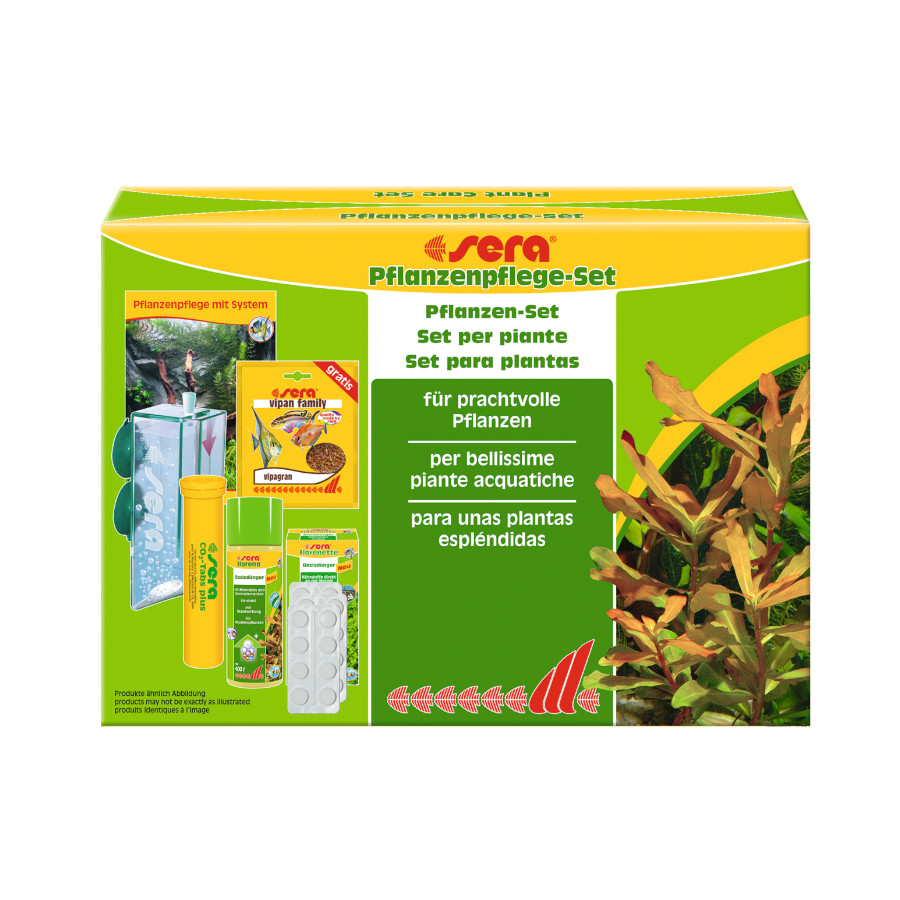 Conjunto Sera para plantas de aquário