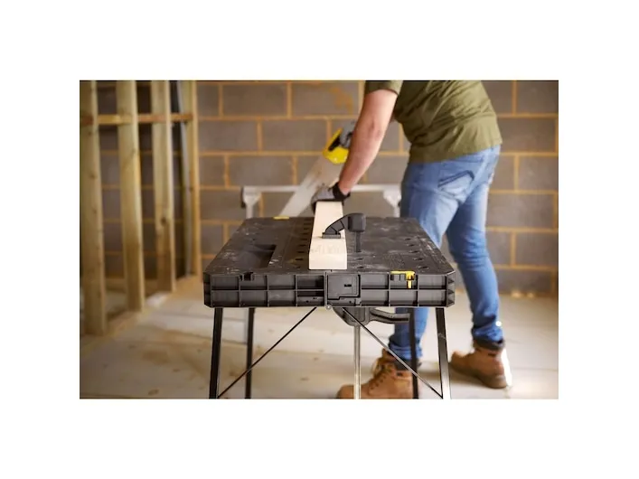 Black & Decker STST83492-1, Bærbar arbejdsbænk, Metal, Sort, 320 kg, 850 mm, 593 mm