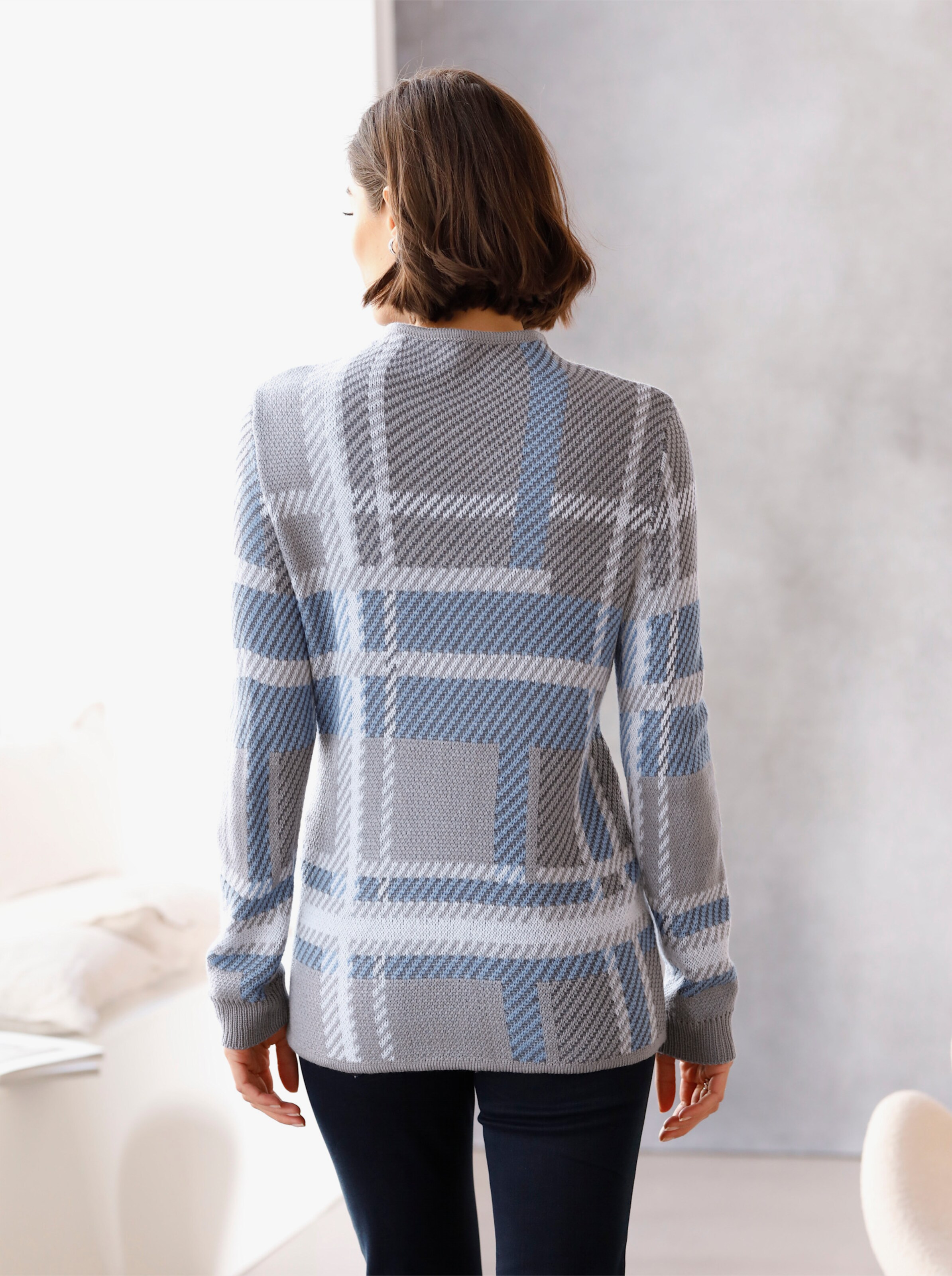 Jacquardpullover