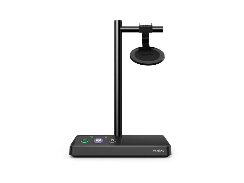 Yealink WH62 Dual - Til Microsoft Teams - headset - på øret - DECT - trådløs - Certified for Microsoft Teams