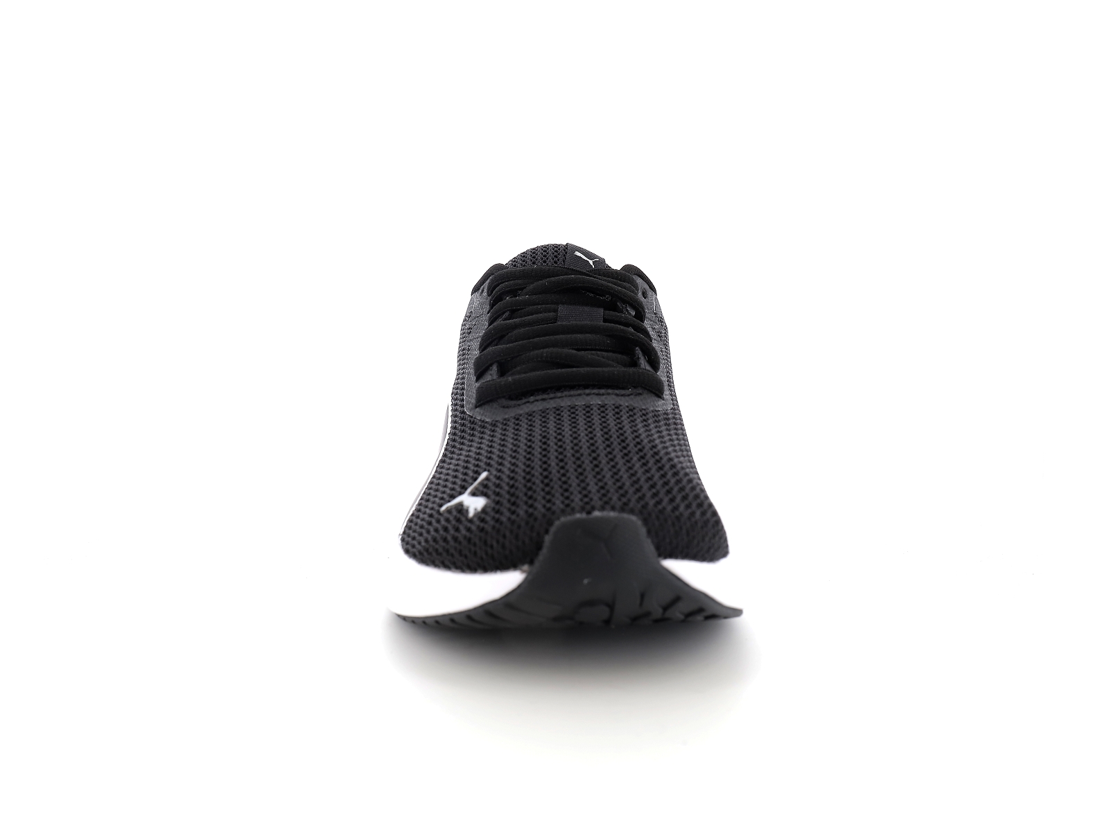 Puma-377030 Matières combinées Noir Blanc
