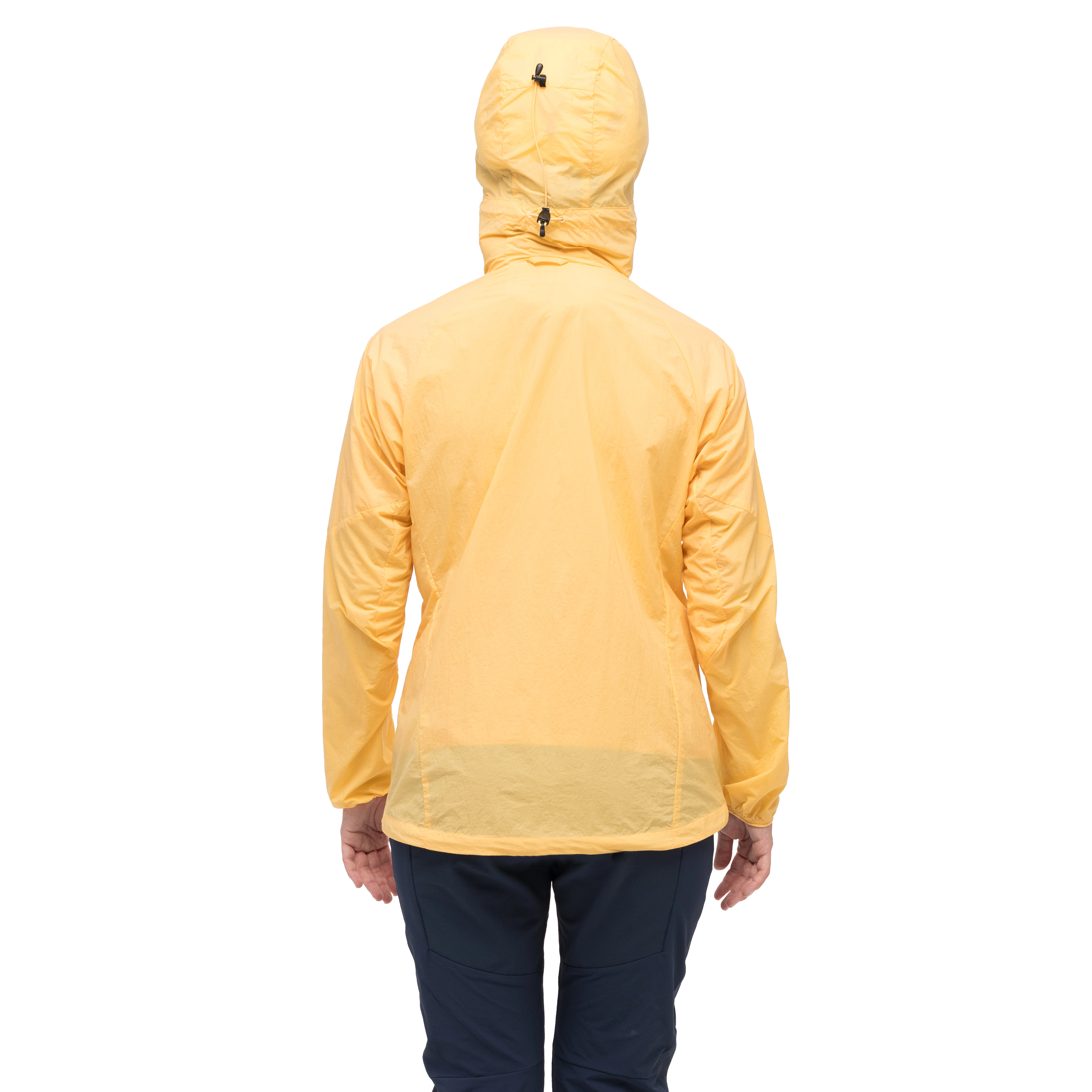 Tind Windbreaker Anorak Women Buttercup Yellow