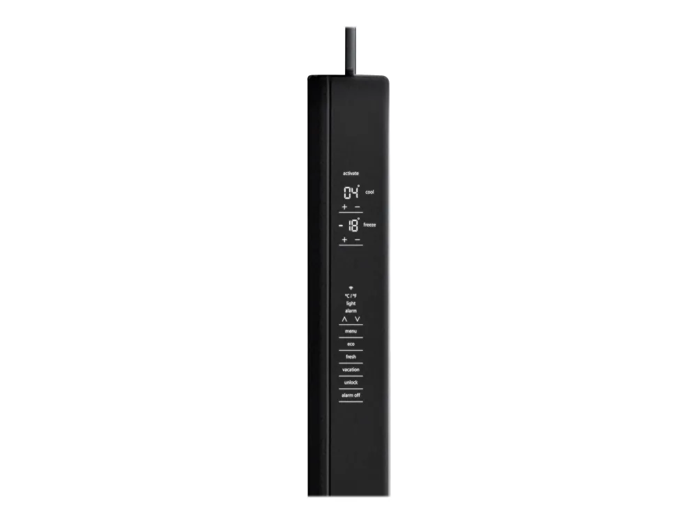 Siemens iQ700 KF96RSBEA - Køleskab/fryser - frans dør-bundfryser - Wi-Fi - bredde: 90.6 cm - dybde: 73.6 cm - højde: 183 cm - 572 liter - Klasse E - sort