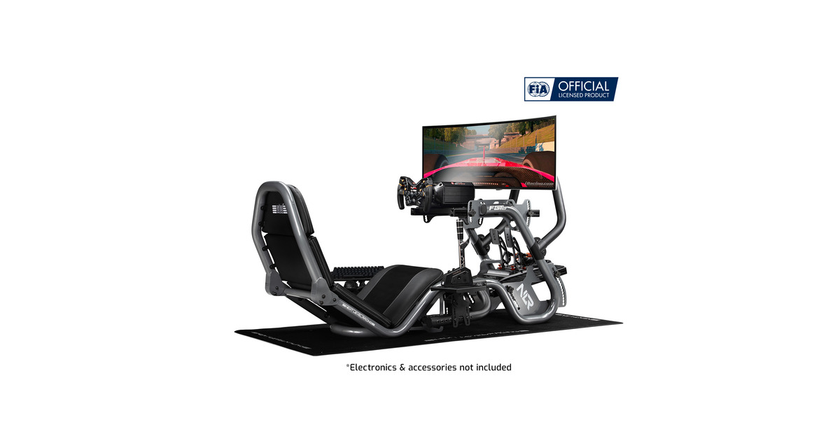 Next Level RacingF-GT Pro Formula and GT racing simulator  (Grijs)