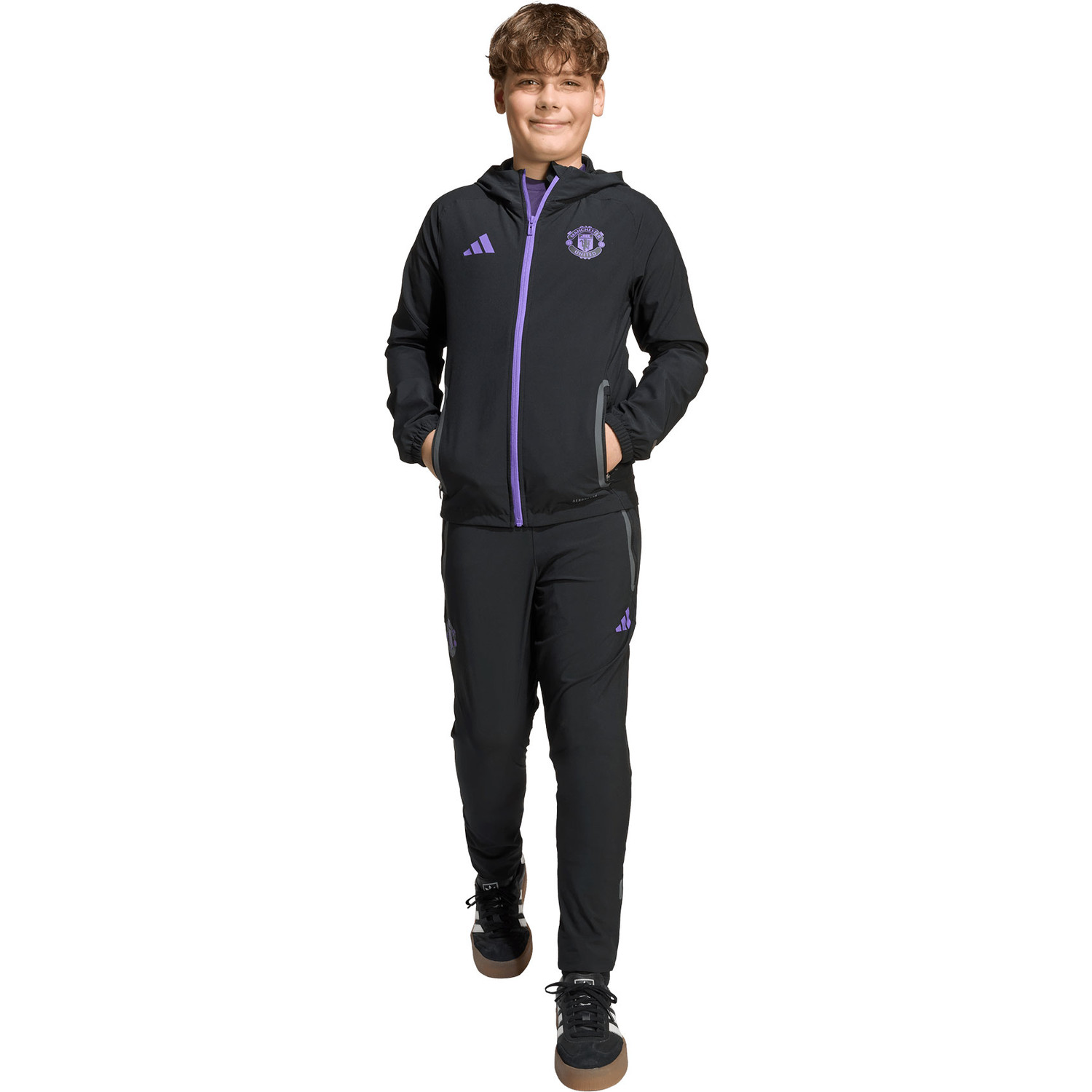 adidas Manchester United Tiro Vis Tech Trainingspak Kids