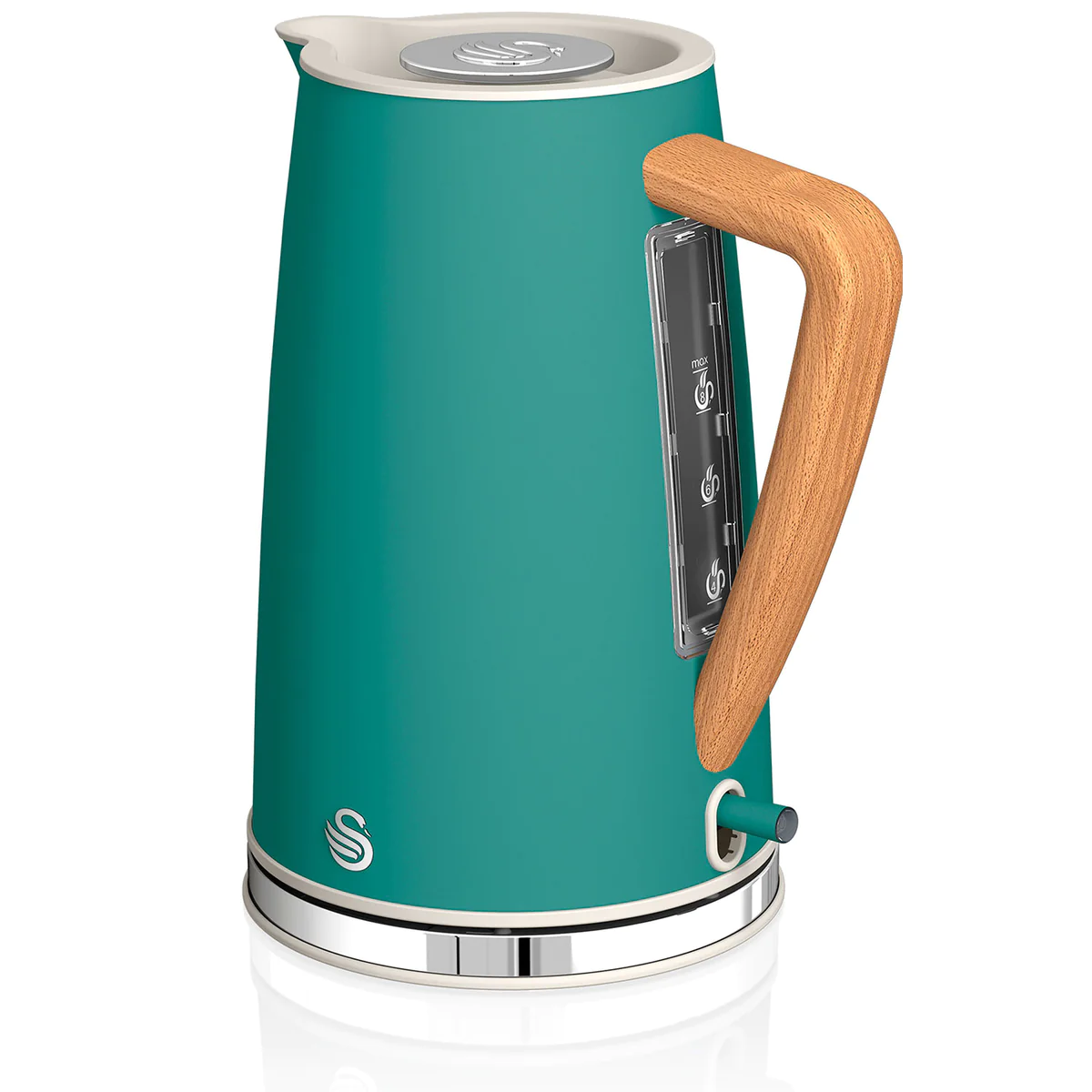 Bouilloire électrique 1,7L Ultra Rapide Sans Fil Design Moderne Nordic