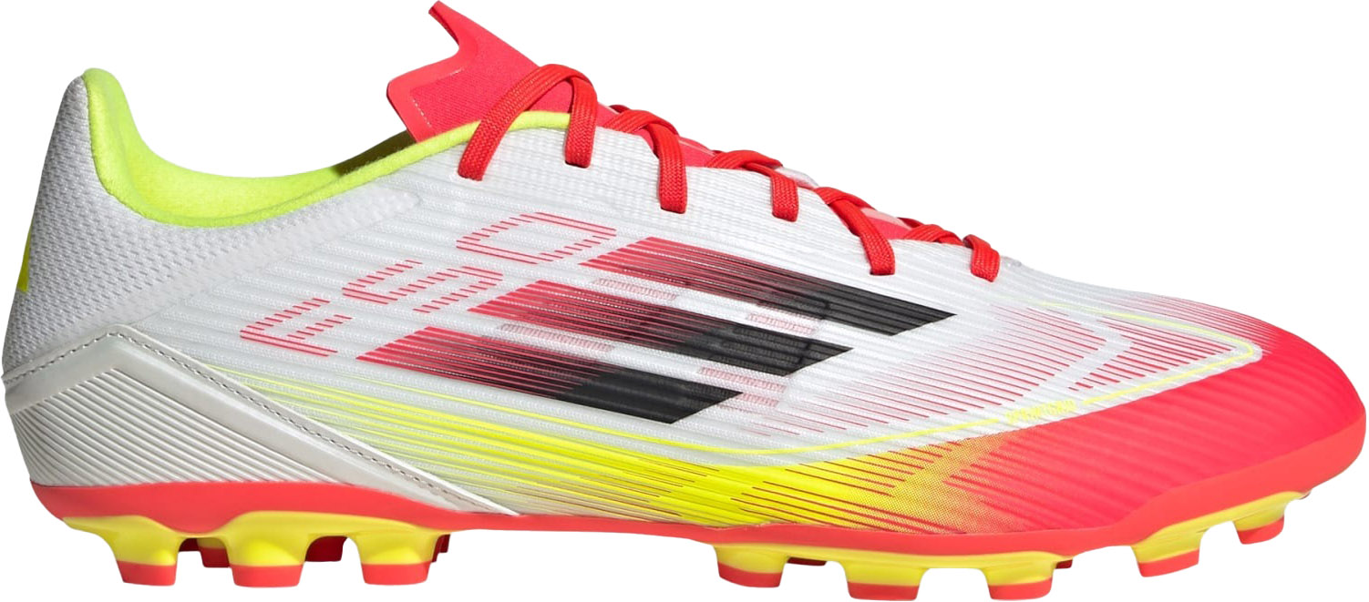 F50 League 2G/3G AG Cloud White/Core Black/Solar Yellow