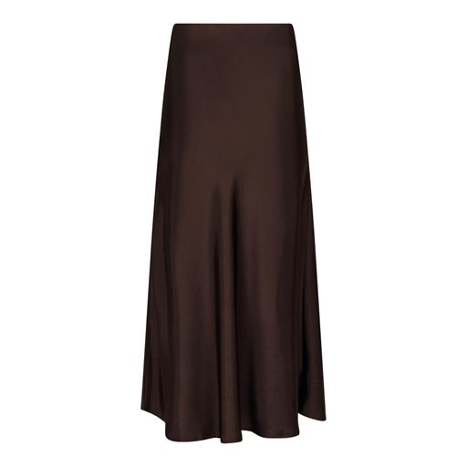 Neo Noir Bovary Nederdel, Dark Brown, 38