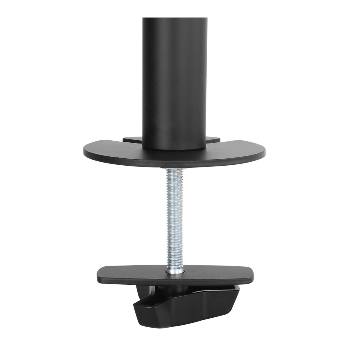 NÖRDIC Monitorarm Table Bracket for 1 Monitor 13-32 med Justerbar høyde Rotatbar og vippbar, Stål, Svart, Skjermbrakett VESA 75 og 100
