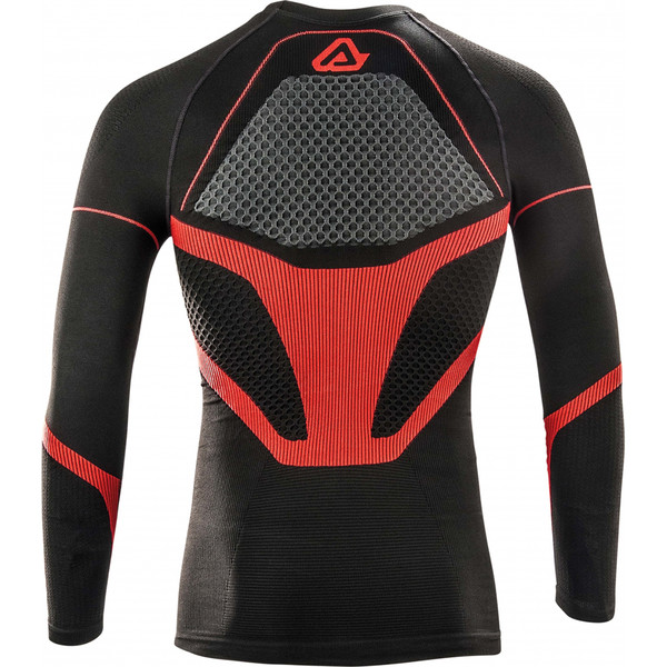 Acerbis - T-shirt technique manches longues X-Body Winter Noir / Rouge