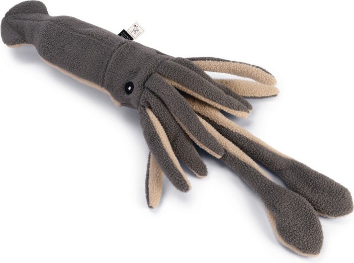 Beeztees hondenspeelgoed Minus One inktvis grijs/beige 56 x 10 x 9 cm