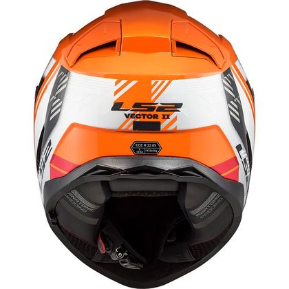 Casque LS2 FF811 - VECTOR II - STYLUS - Orange / Noir