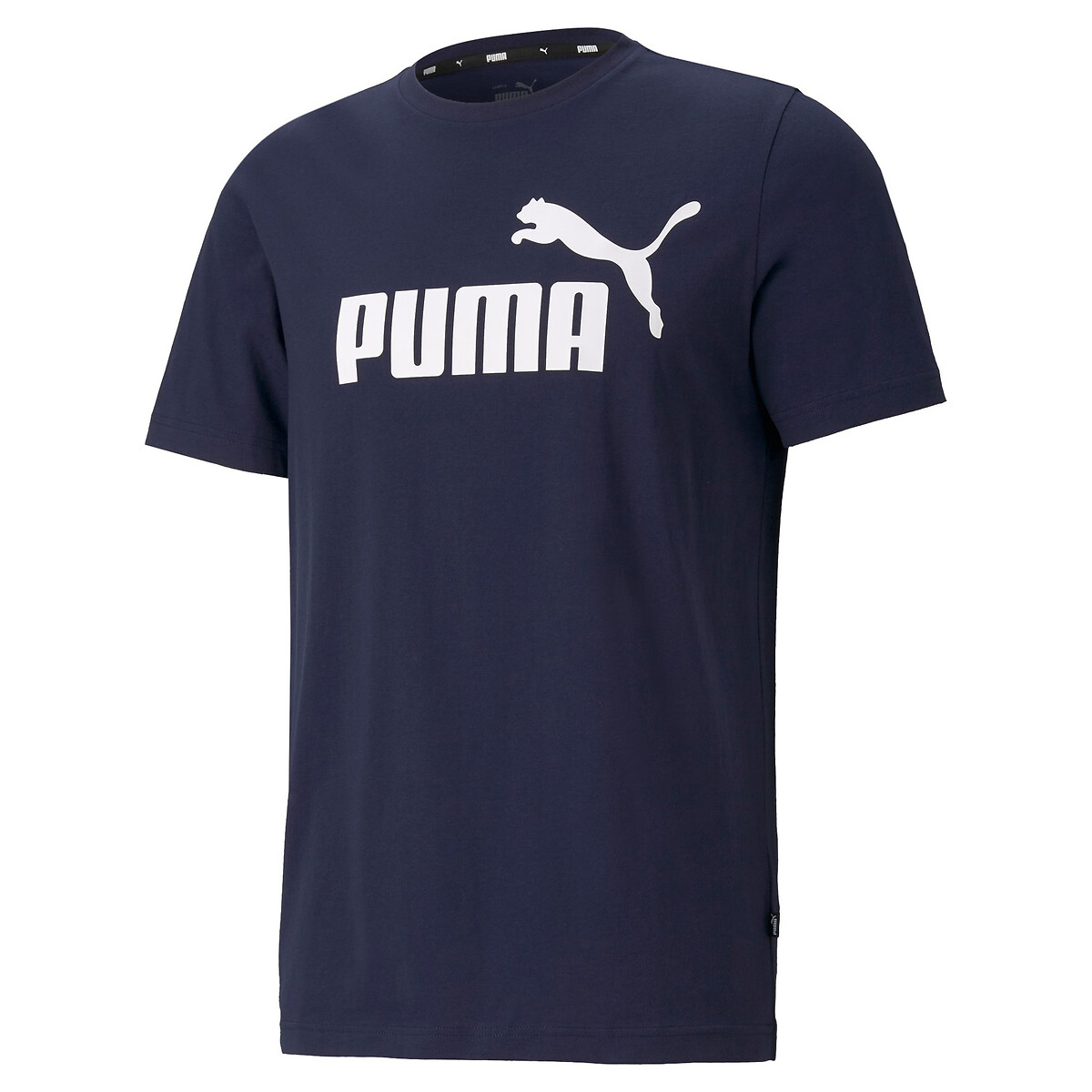 PUMA<br>Camiseta de manga curta com logo Essential grande