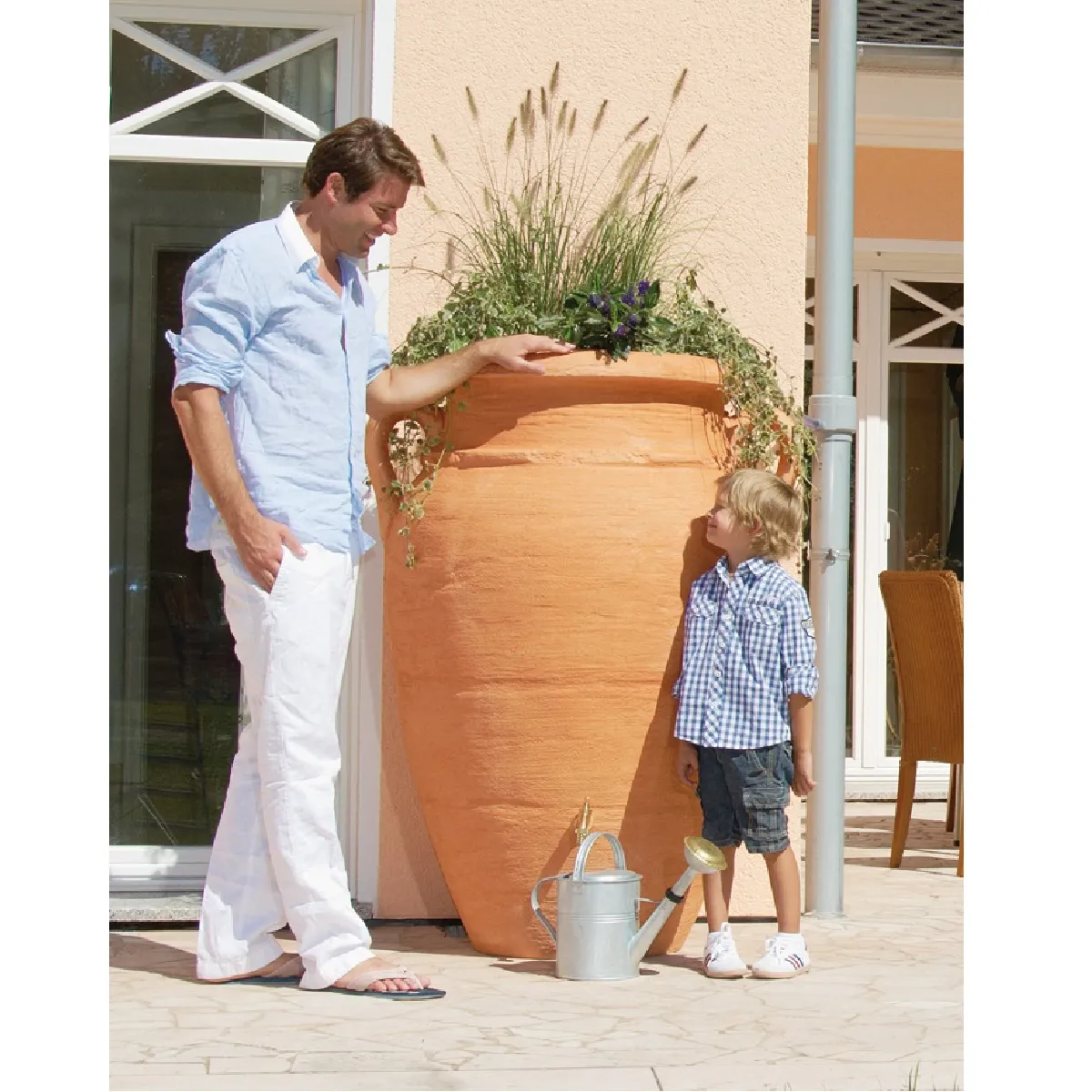 GRAF Kit amphore Antik - 250L - Terracotta