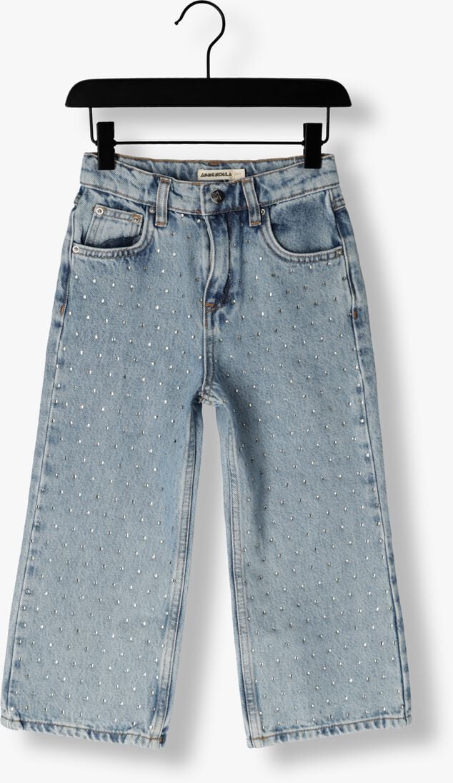 AMMEHOELA blauwe ammehoela wide jeans am.noor.03