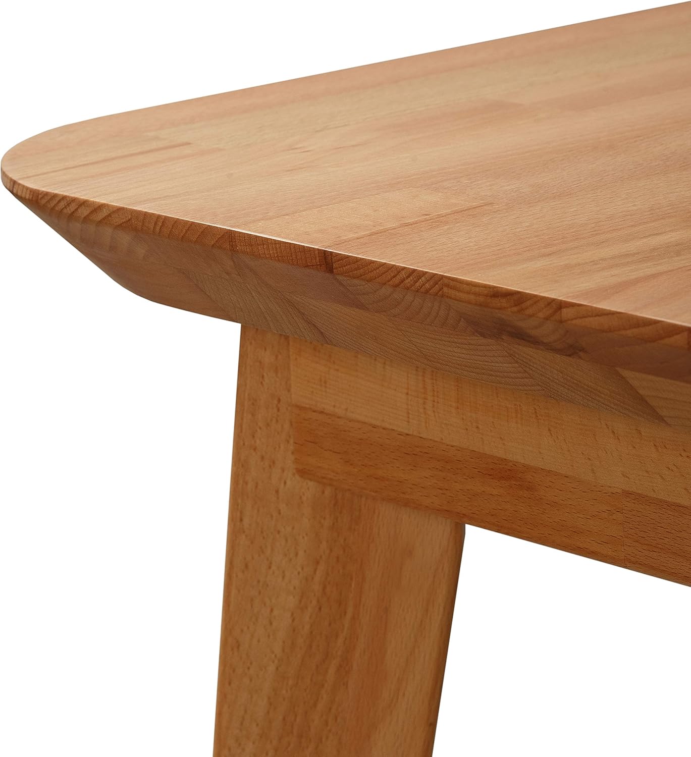 Krok Wood Couchtisch Paris aus Massivholz (Buche, 75 x 75 x 45 cm)