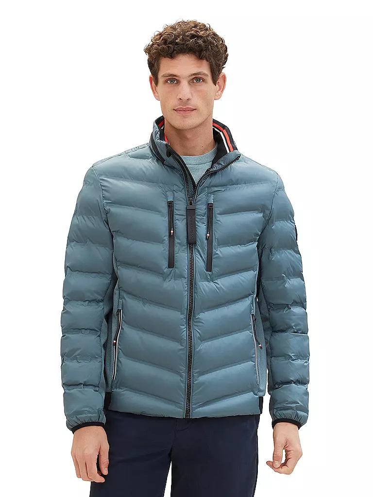 TOM TAILOR Steppjacke grau