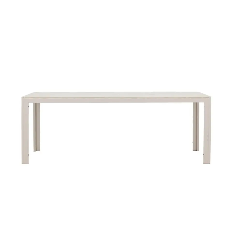 Svea - Farid tuintafel - 205 x 90 x 74 cm - beige
