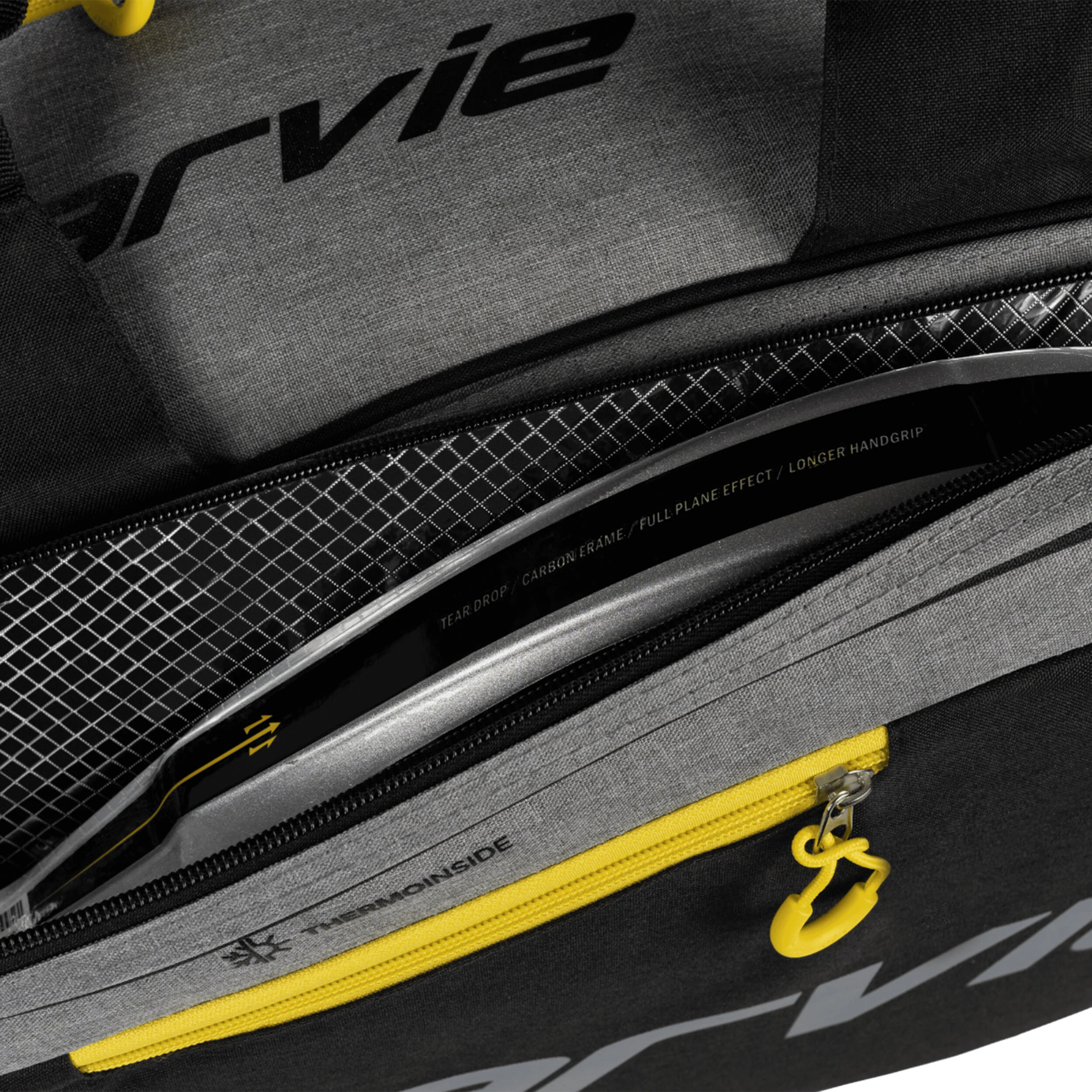 Starvie Plata Lux Sac De Padel - Gris , Noir