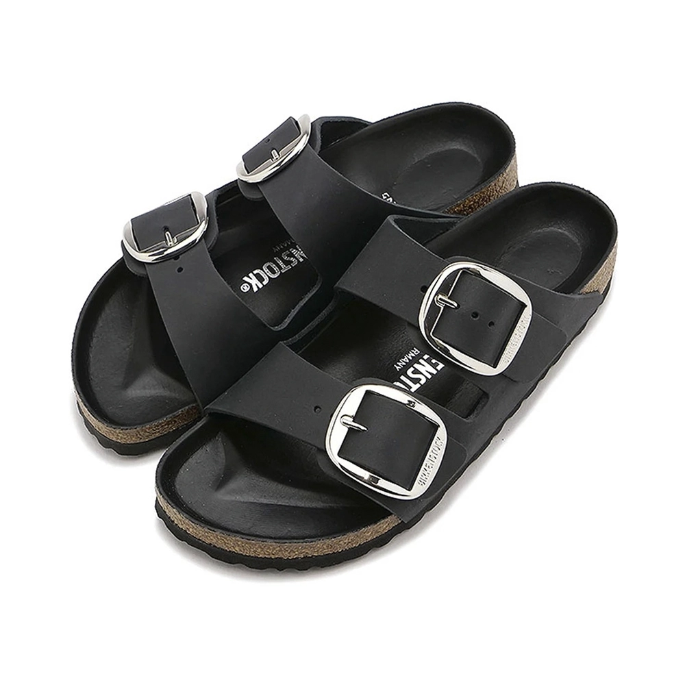 Birkenstock Arizona Big Buckle Sandalen Naturleder geölt