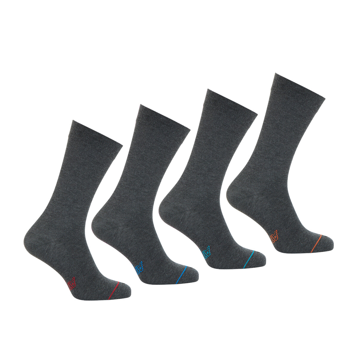 ATHENA<br>Conjunto de 4 pares de meias lisas
