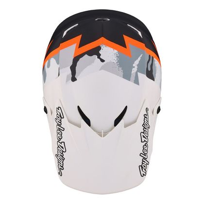 Casque cross TroyLee design GP VOLT YOUTH - Blanc / Noir
