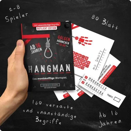 Denkriesen HANGMAN - Rotlich Edition 