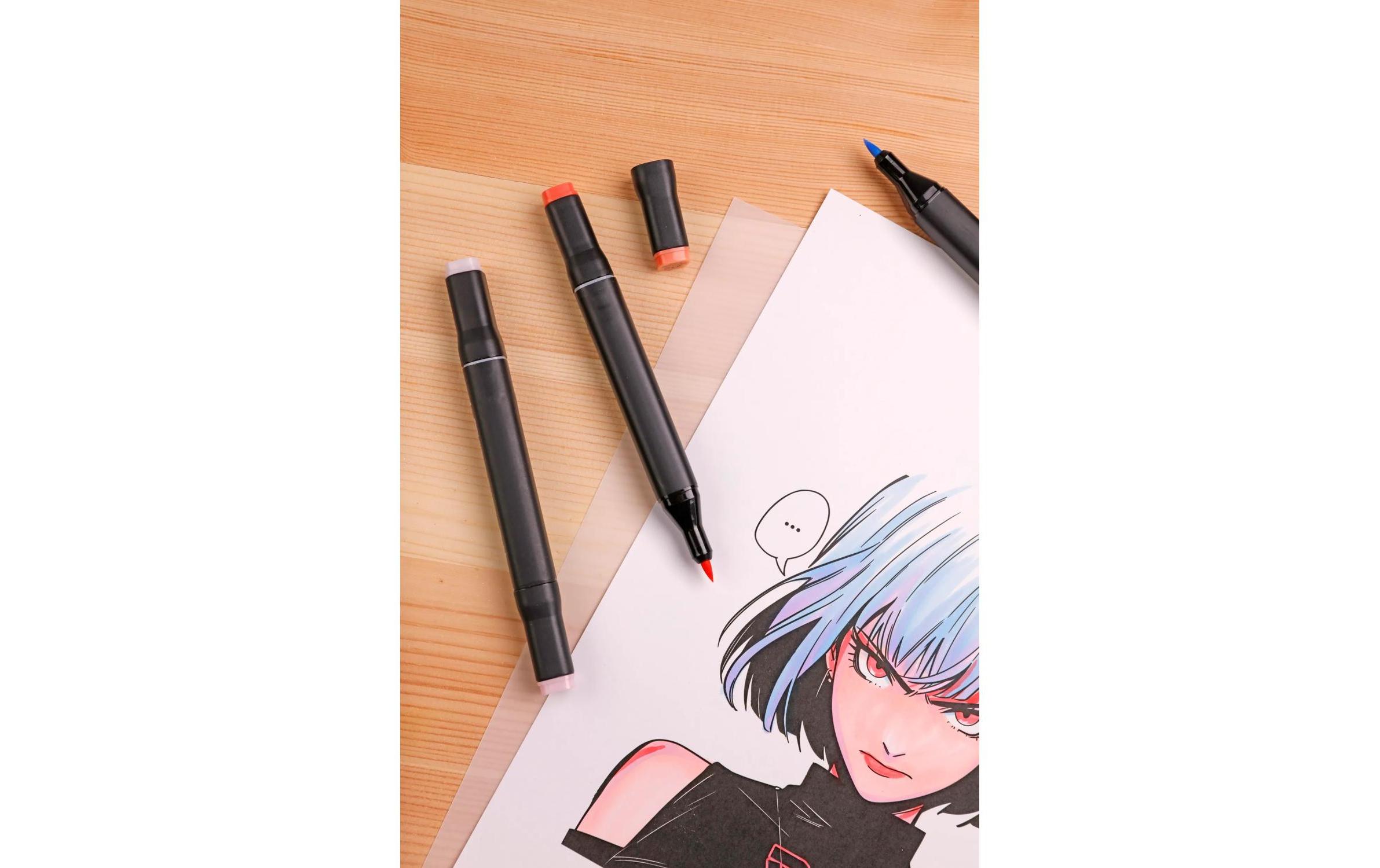 Manga Illustration Block 21 x 29.7 cm100% Zellulose-Bristolpapier