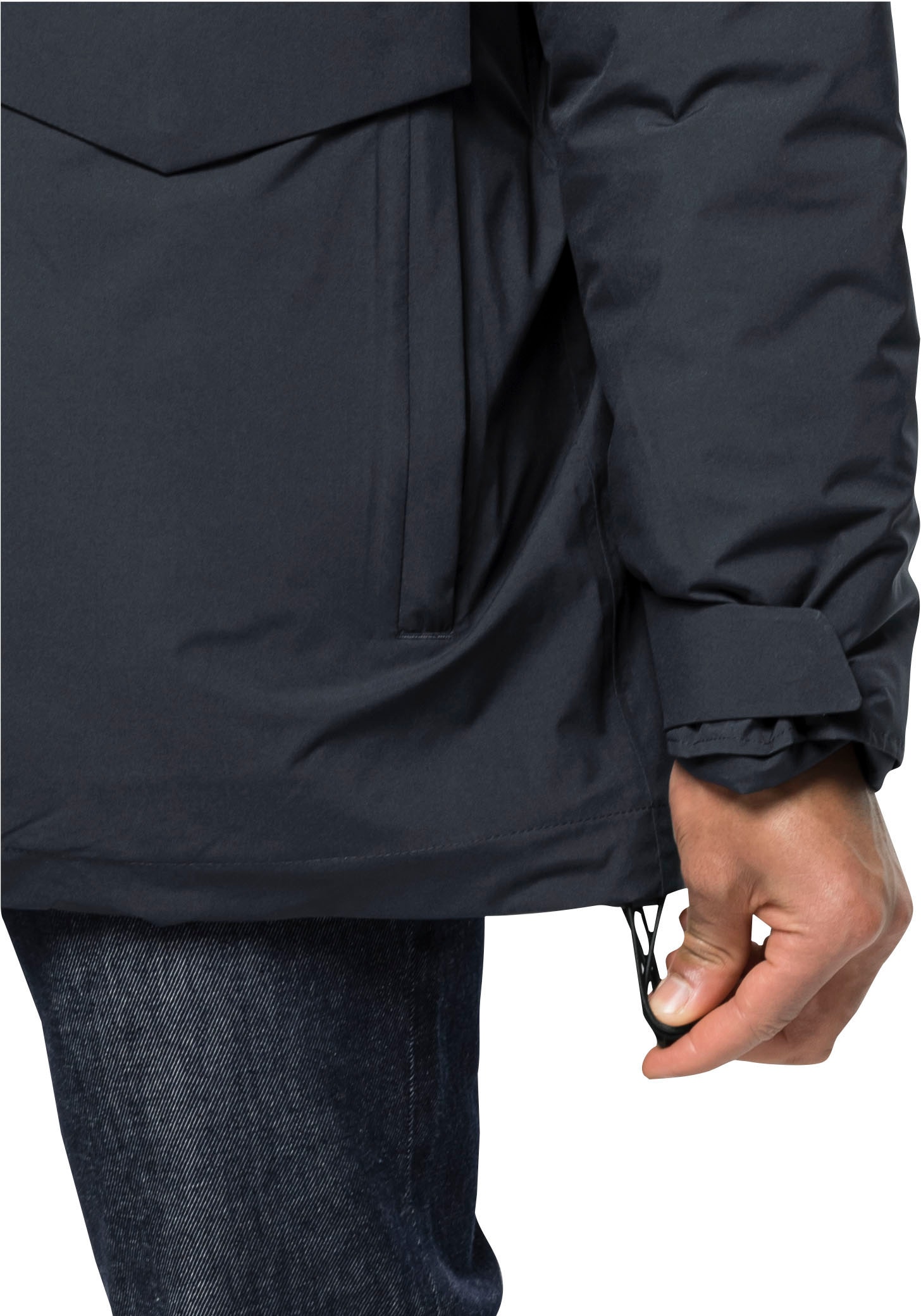 Jack Wolfskin Funktionsparka »KOENIGSBAU« mit Kapuze Wärmend, winddicht, Übergangsjacke