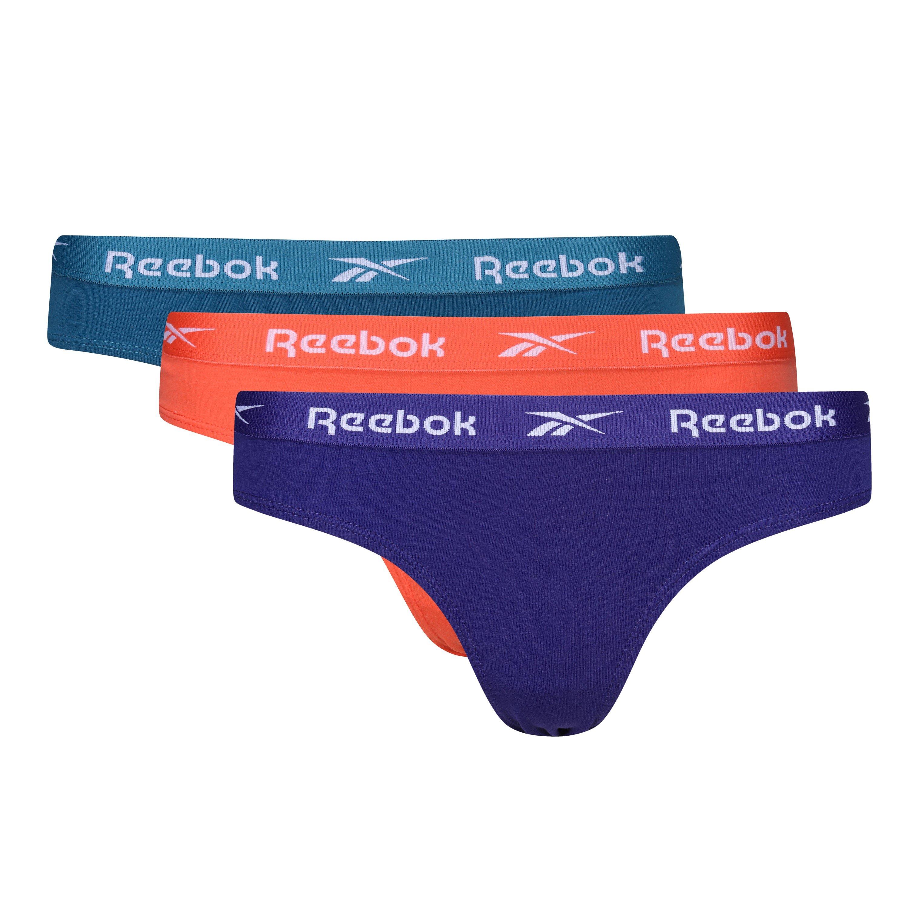 Reebok 3 Pack Carina Briefs Womens