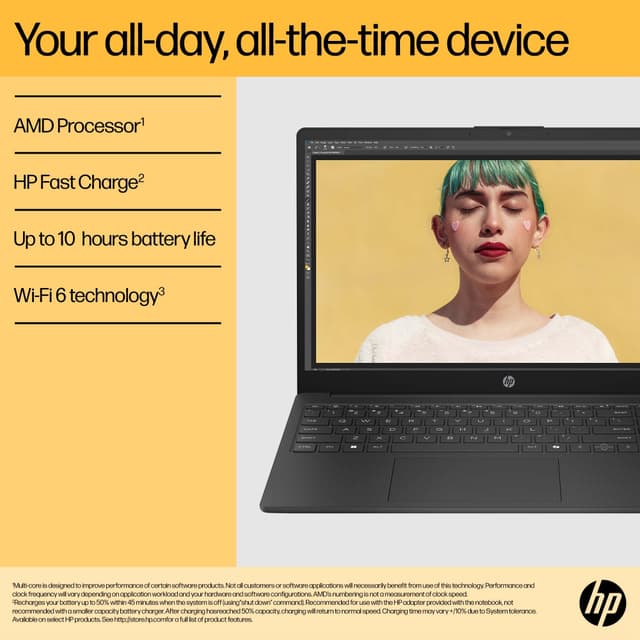 HP Laptop 15-fc0828no R5-7520U/16/512 15,6