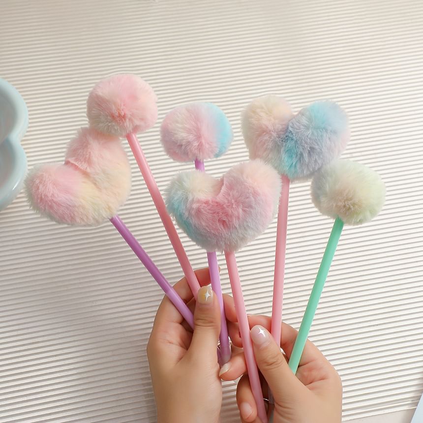 CaDarr - Hart / Pom Pom Chenille Pen