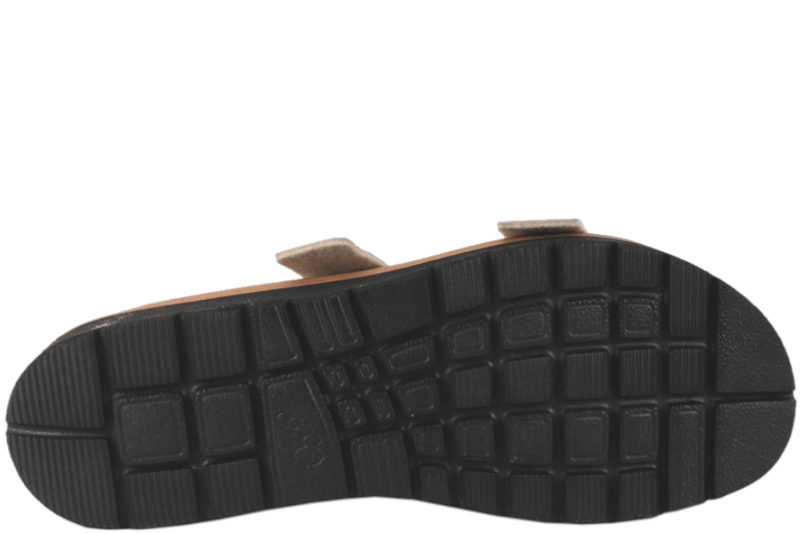 NEW FEET SANDFARVET SLENTERS I MICROFIBRE