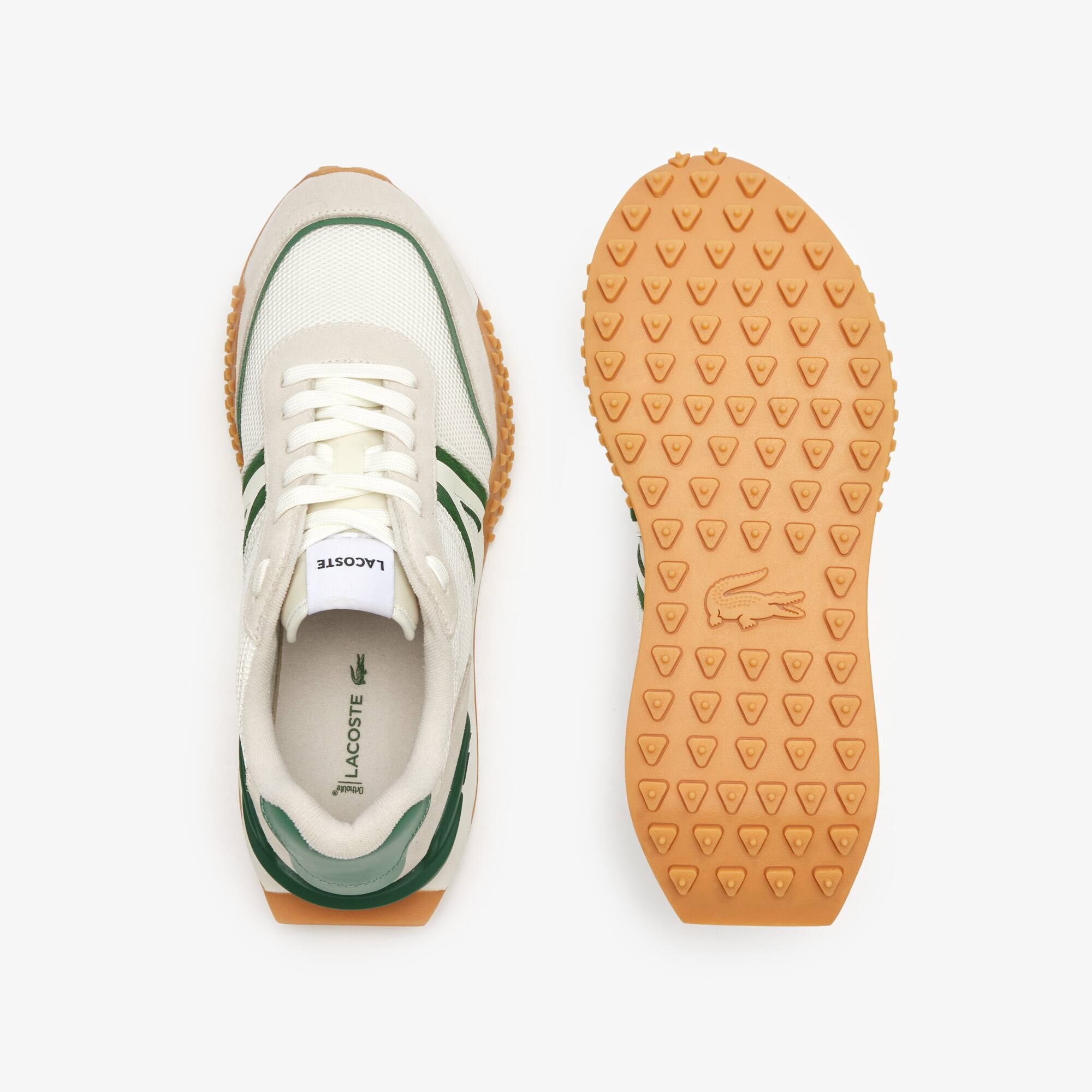 Herren-Sneakers L-SPIN Deluxe Contrasted Sneakers - Weiss - Lacoste - Herren