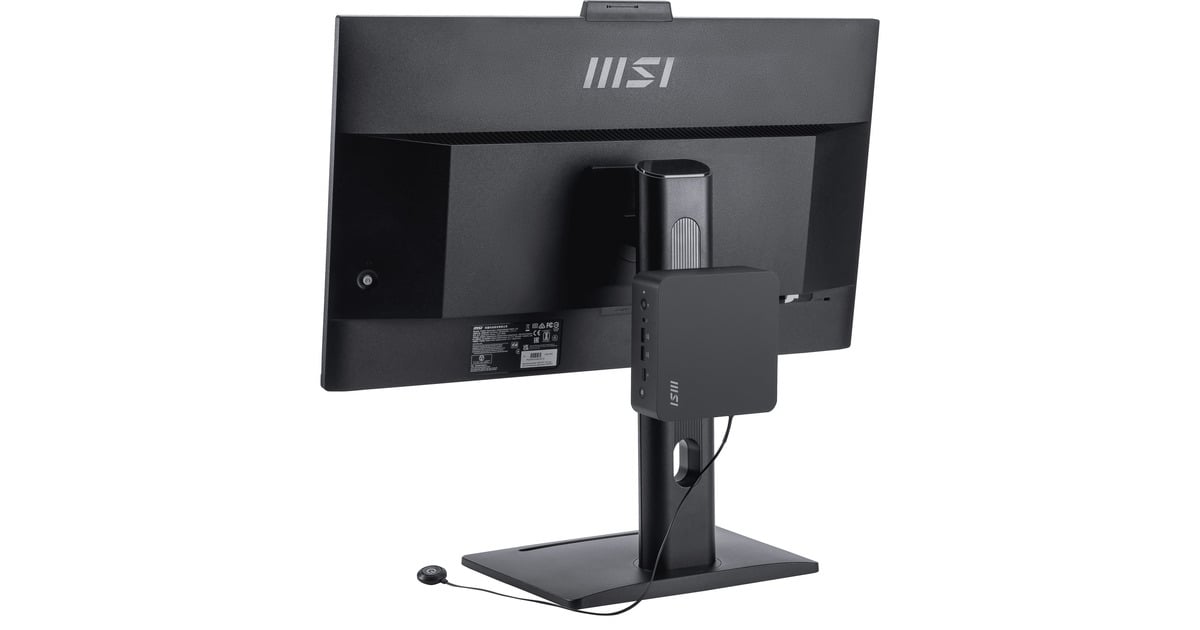 MSICubi NUC AI+ 2MG-002EU pc-systeem  (Zwart | Core Ultra 7 258V | Arc Graphics 140V | 32 GB | 1 TB SSD)