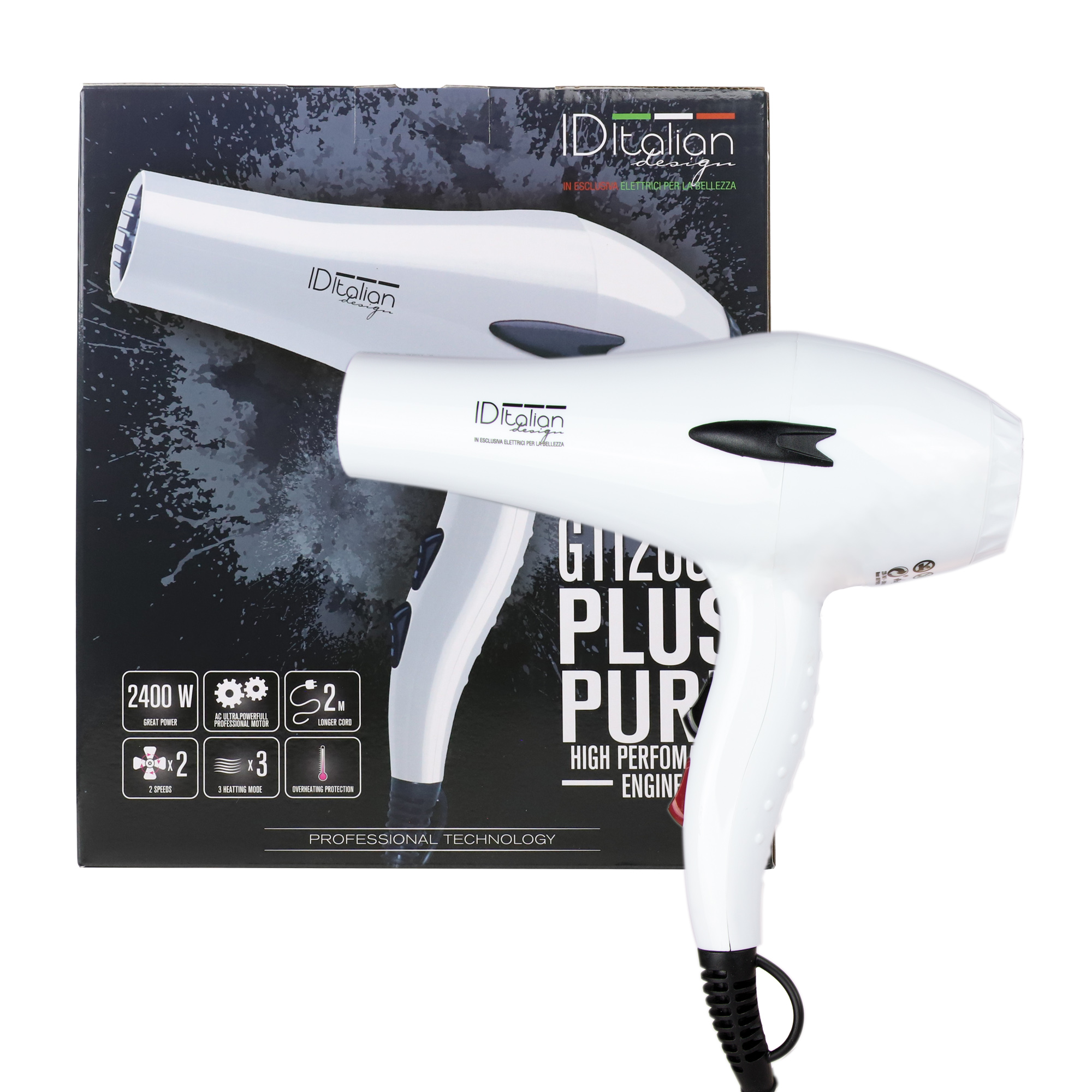 Italian Design GTI 2600 Plus Pure Hair dryer