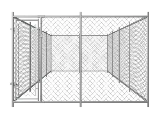 Chenil extérieur cage enclos 760 x 380 x 190 cm 02_0000466
