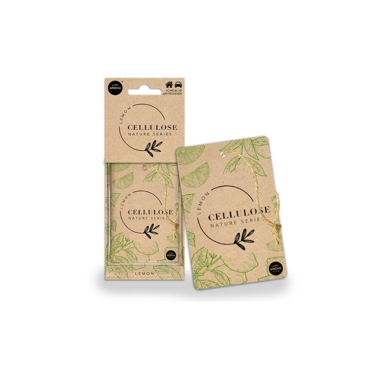 Aroma Car Nature Card Lemon autogeurhanger 1 stuk