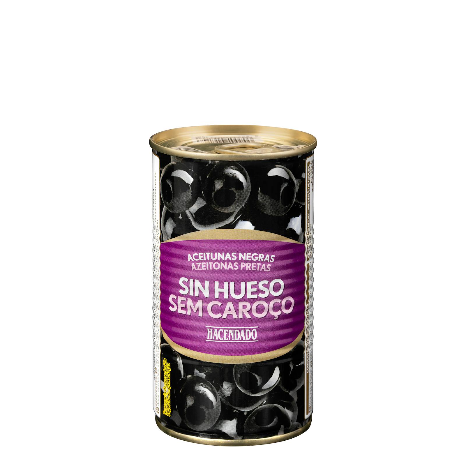 Olives noires dénoyautées Hacendado