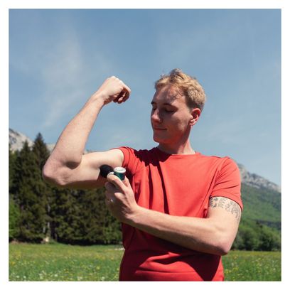 Mini Pistolet de Massage SHOCK Mini pour Escalade Trail Running Fitness Cross Training VTT Yoga