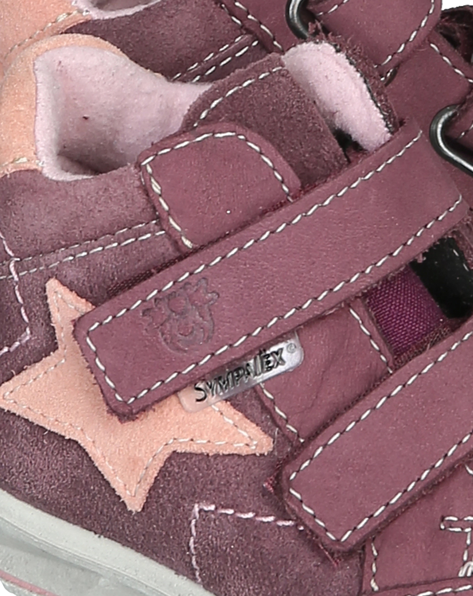 Klettschuhe KIMI in pflaume