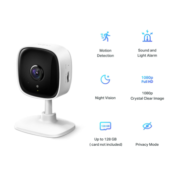 TP-Link Tapo TC60 beveiligingscamera voor binnen Full HD 1080P bedraad