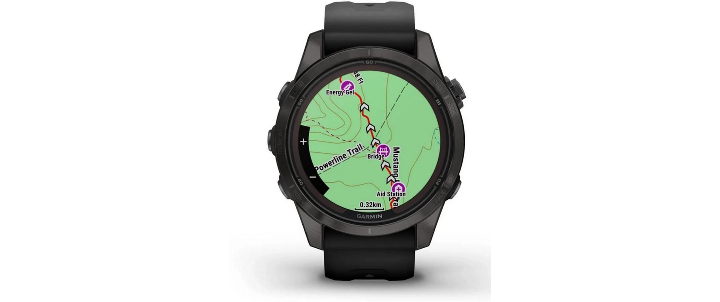 Garmin Smartwatch »Fenix 7S Pro Sapphire Solar Edition«(/ 1,2 ″)