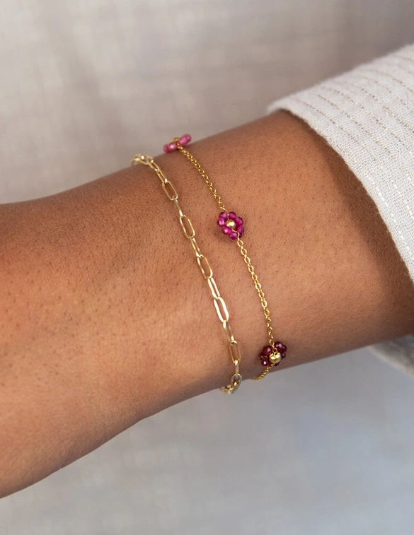 My Jewellery Sunrocks armband bloemen MJ12214
