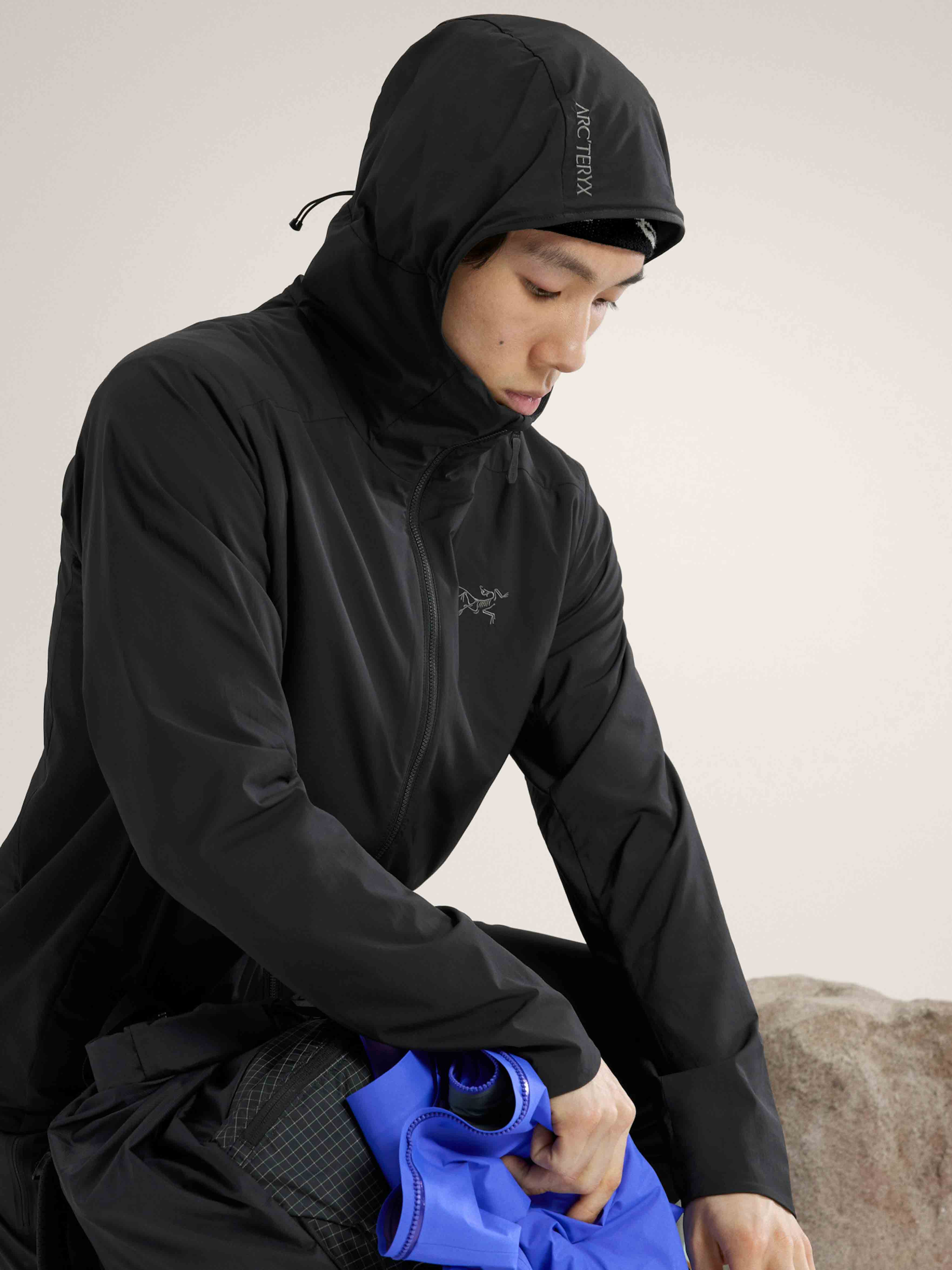 Atom SL Hoody Herre Black