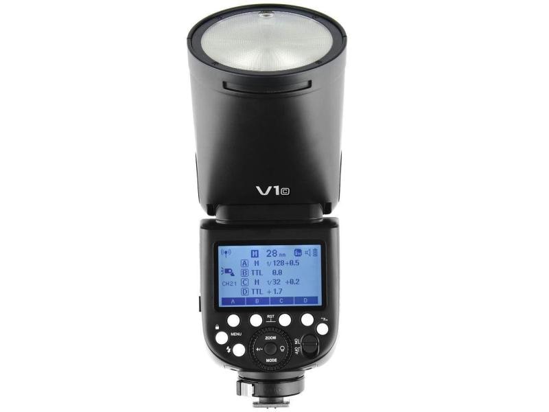 Godox Blitzgerät V1 Canon TTL Ideales Blitzgerät für gleichmässige und weiche Lichteffekte